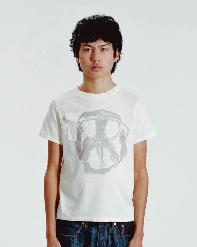 Yuremane Yuremane YET001 Bone Tee Size US XL / EU 56 / 4 - 1 Thumbnail