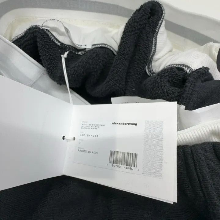 Alexander Wang Alexander Wang Black Wide Leg Sweatpants with Logo - Size 30" / US 8 / IT 44 - 5 Thumbnail
