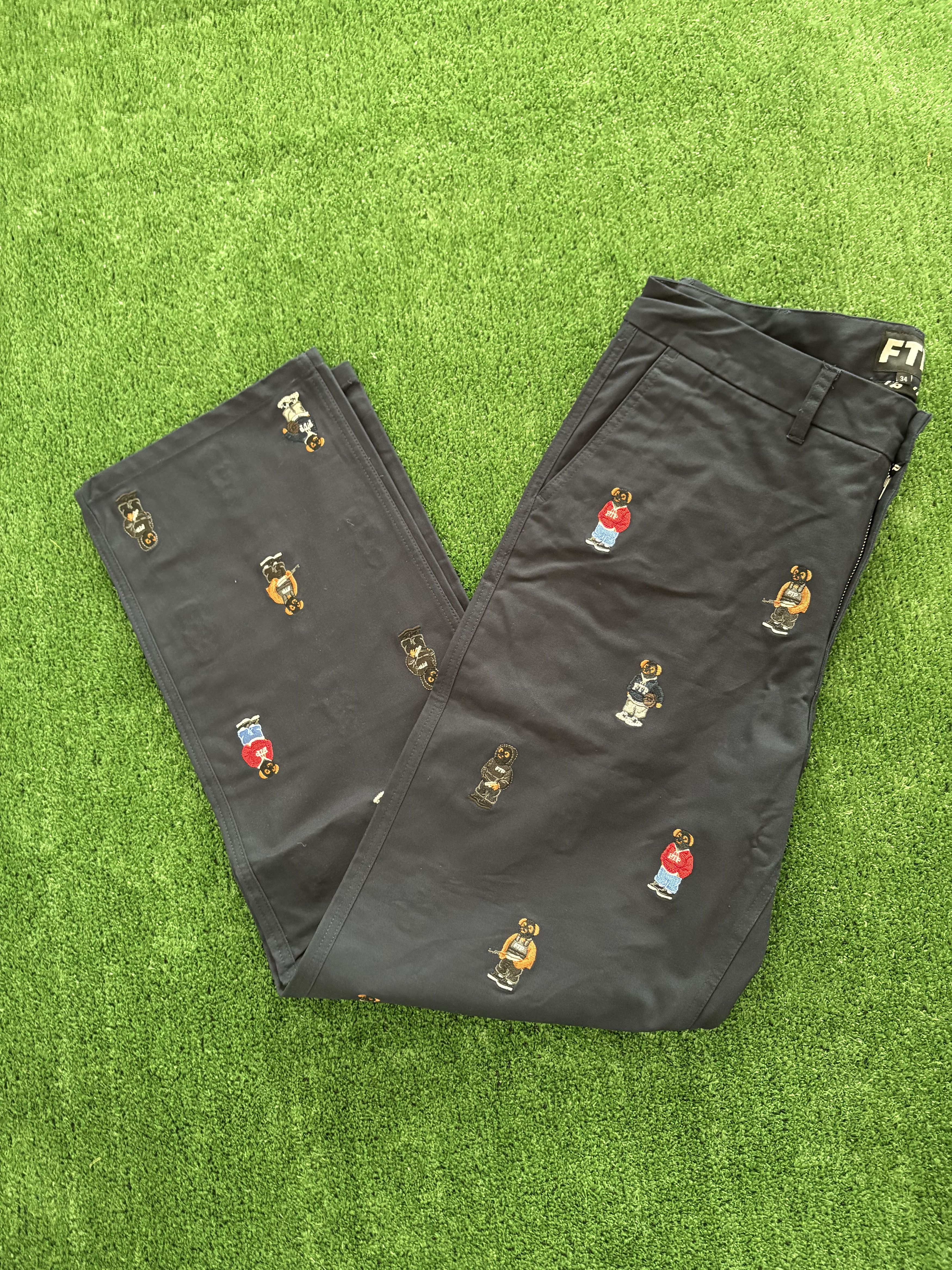 Fuck The Population FTP Bear Chino Pant Size US 34 / EU 50 - 4 Thumbnail