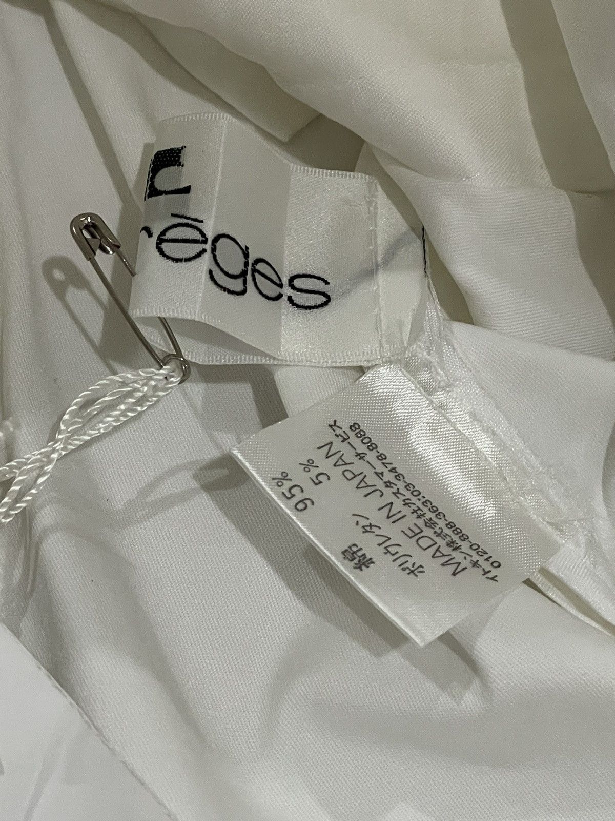 Courreges Courreges White Jacket Size M / US 6-8 / IT 42-44 - 5 Thumbnail