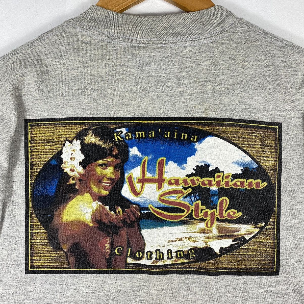 Vintage Vintage 90's KAMA'AINA CLOTHING Hawaiian Style Tee Size US M / EU 48-50 / 2 - 3 Thumbnail