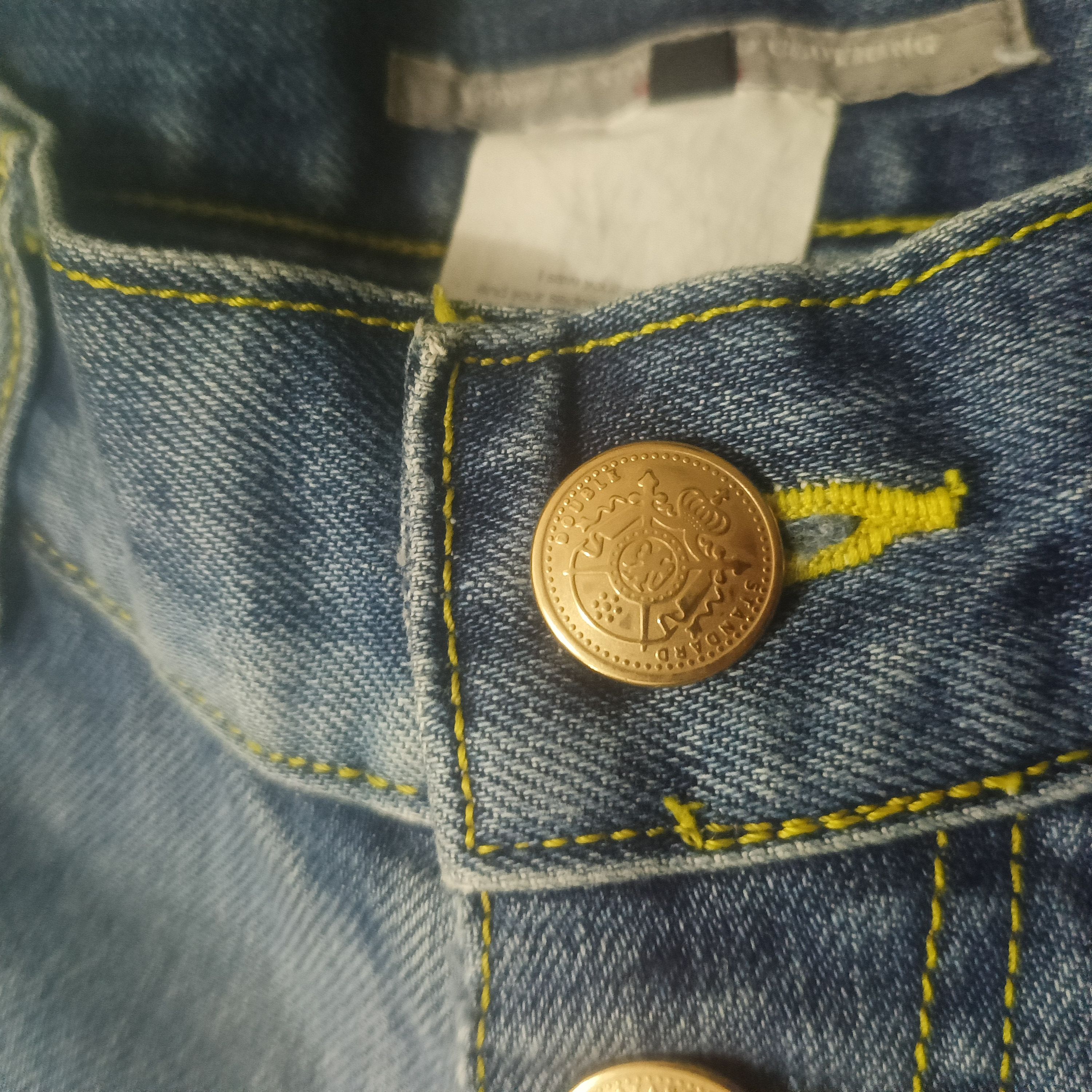 Who Decides War Japanese Double Standard Clothing Distressed Denim Jeans Size US 32 / EU 48 - 6 Thumbnail