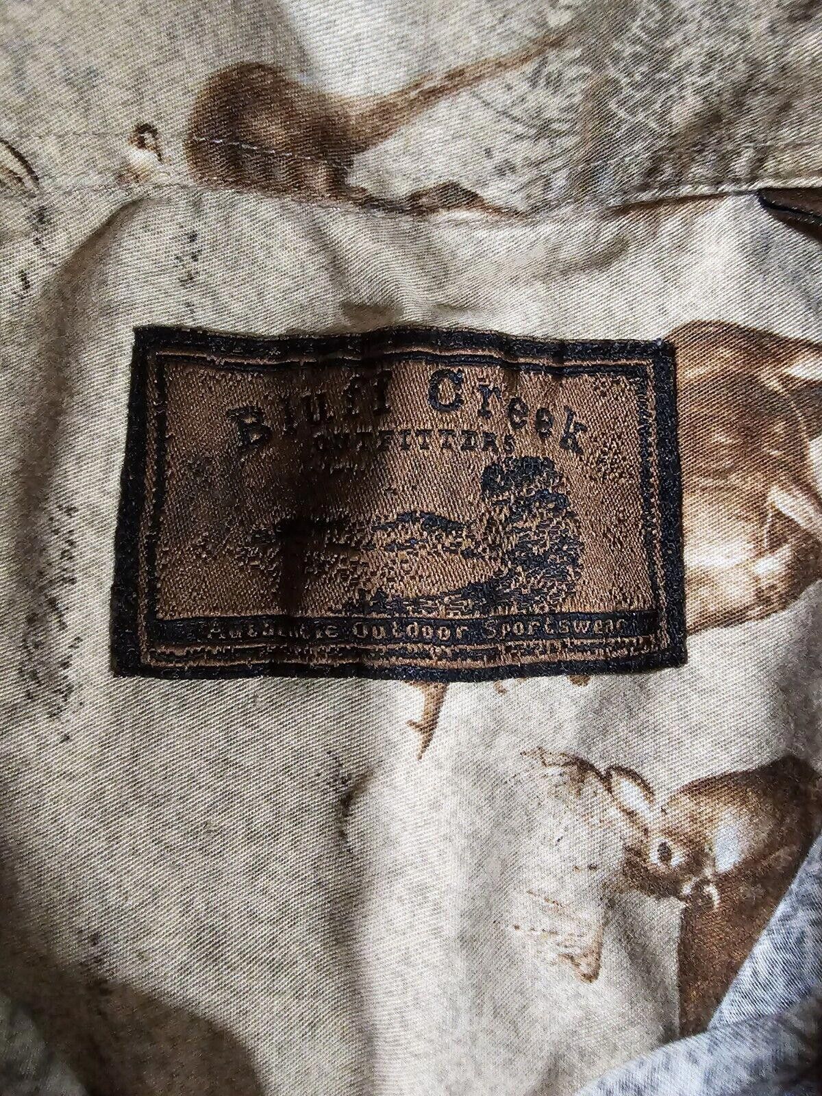 Designer Bluff Creek Outfitters Shirt Mens Large Bucks In Rows Size US L / EU 52-54 / 3 - 4 Thumbnail