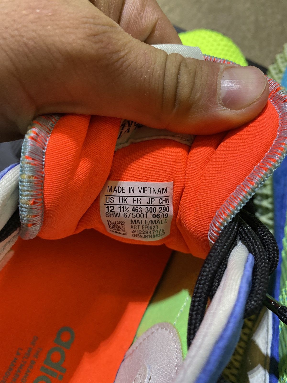 Adidas Adidas ZX 4000 4D ‘Easy Mint’ Size US 12 / EU 45 - 6 Thumbnail