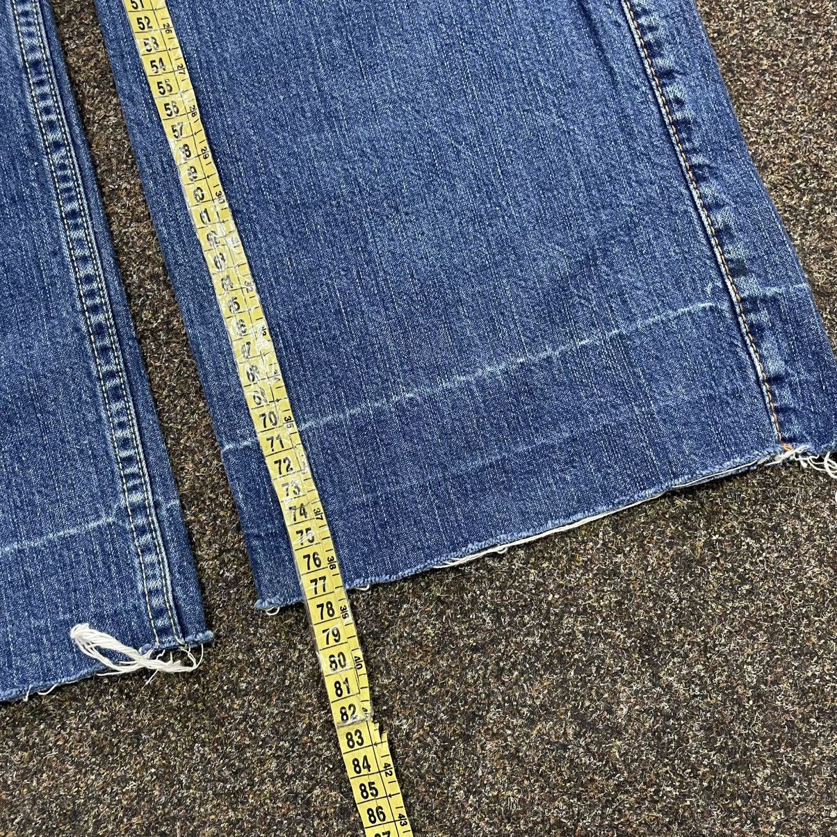Vintage Vintage Y2K Baggy Wide Leg Jeans Distressed Skater Logo 32 Size US 32 / EU 48 - 8 Thumbnail