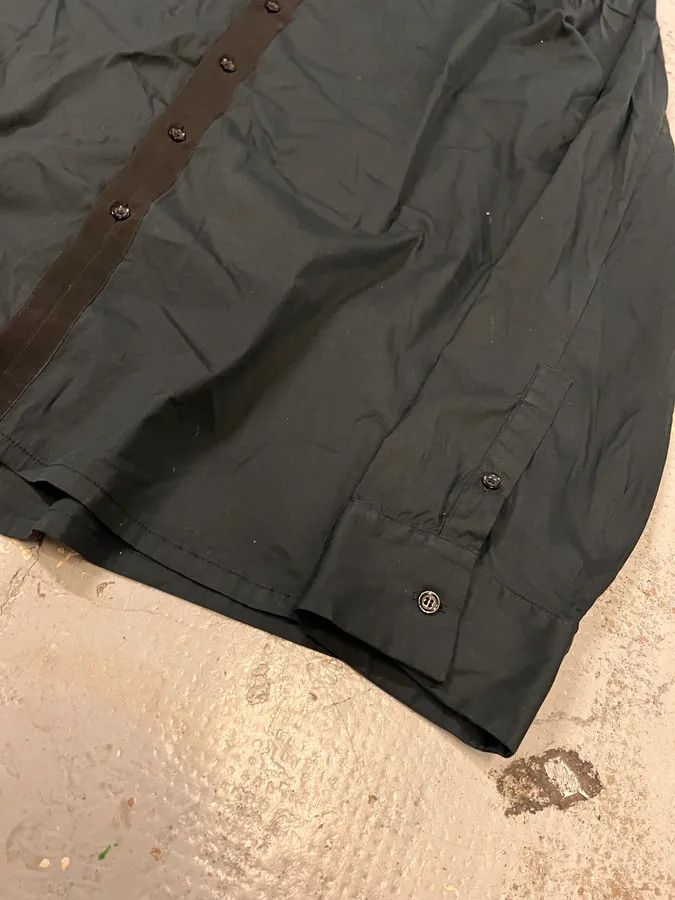 Marithe + Francois Girbaud 2000s Marithé + François Girbaud Black Minimalist Shirt Size US L / EU 52-54 / 3 - 6 Thumbnail