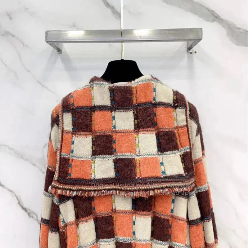 Chanel Chanel Color Block Cashmere Blend Sweater . Size S / US 4 / IT 40 - 7 Thumbnail