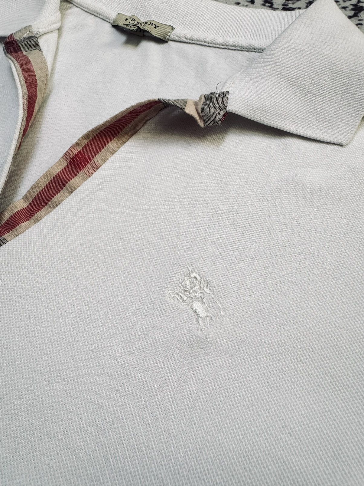 Burberry × Vintage Burberry Brit London Nova Check women Print Polo Shirt Size US M / EU 48-50 / 2 - 4 Thumbnail