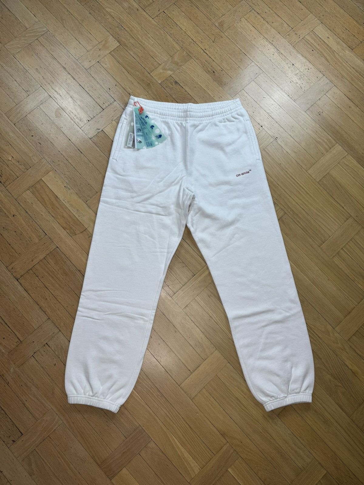 Off-White OFF-WHITE PINK GRADIENT ARROW SWEATPANTS Size US 36 / EU 52 - 2 Thumbnail