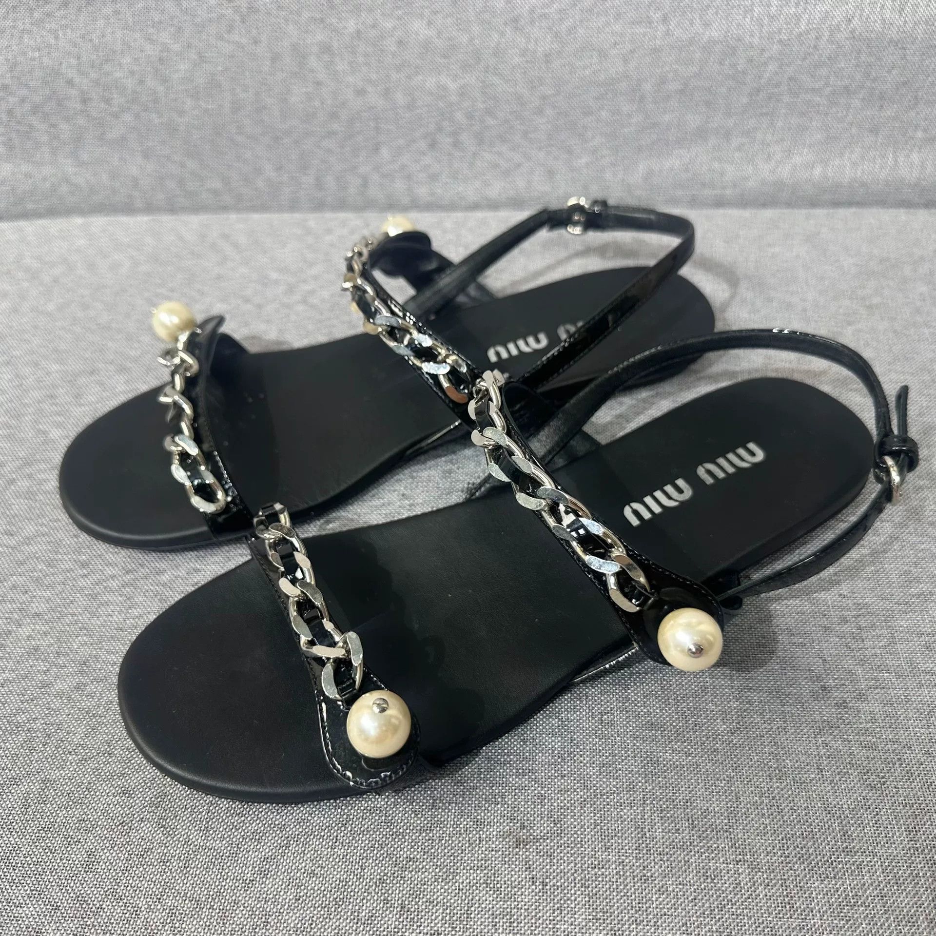 Miu Miu Miu Miu Sandals us_8 Women Size US 8 / IT 38 - 1 Thumbnail