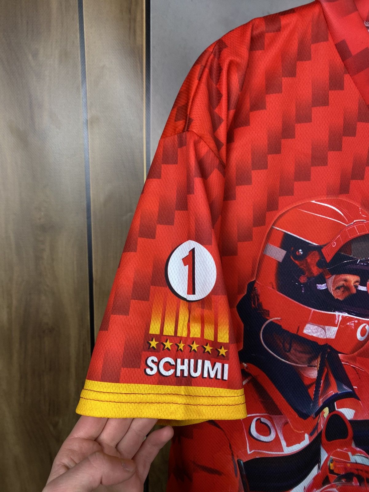 Formula 1 🏎️Vintage 00s T-Shirt Michael Schumacher Ferrari Formula 1 🏎️ Size US XL / EU 56 / 4 - 5 Thumbnail
