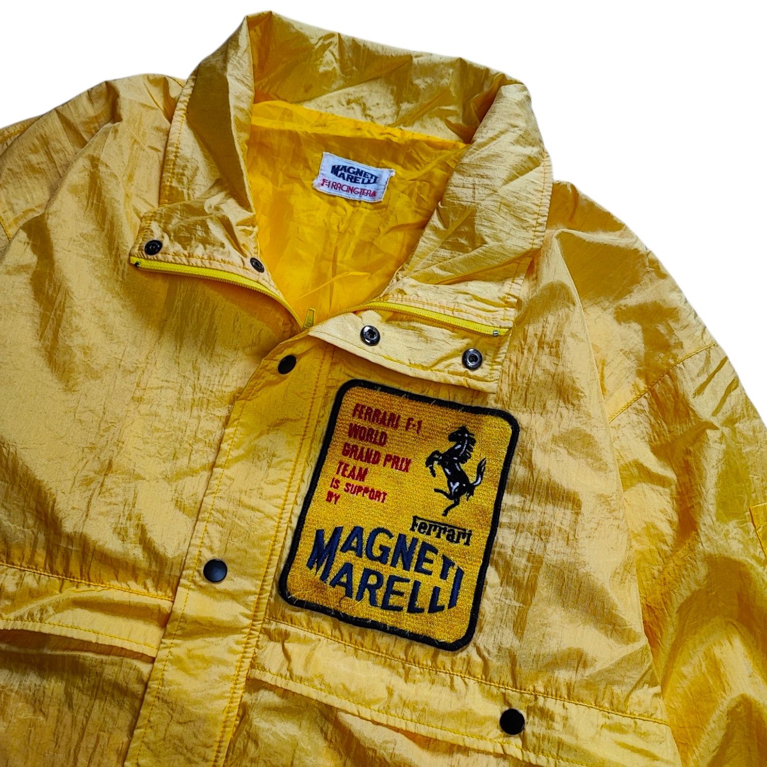 Vintage 90s Magneti Marelli x Ferrari F1 Racing Team Jacket