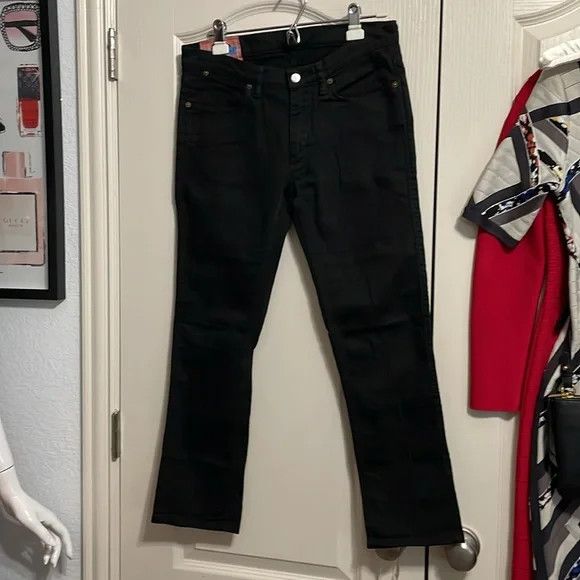 Acne Studios Acne Studios Bla Konst Max Black Slim Fit Jean Size US 31 - 2 Thumbnail