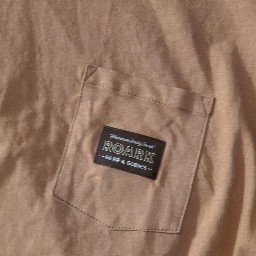 Roark Roark Pignoli Brown Label Pocket Tee Size Small Size US S / EU 44-46 / 1 - 3 Thumbnail