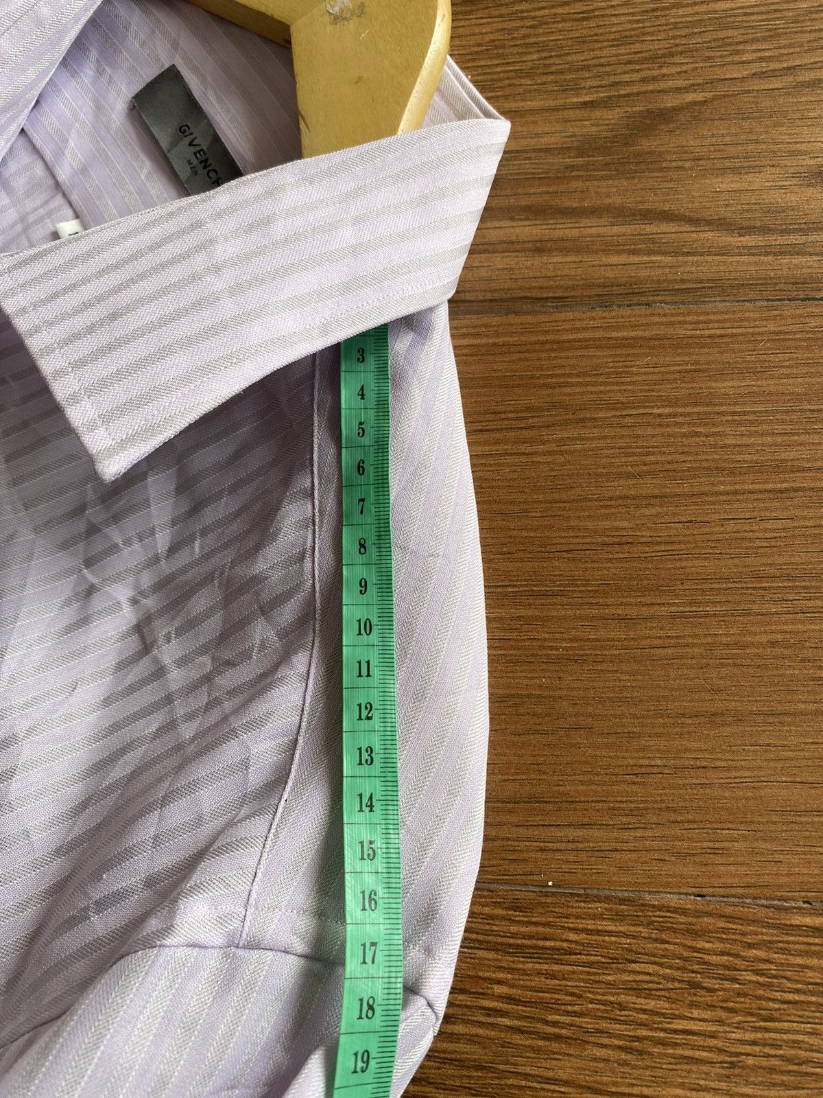 Givenchy × Vintage Givenchy Button Up Shirt Purple With Logo Fits Large Size US XL / EU 56 / 4 - 10 Thumbnail