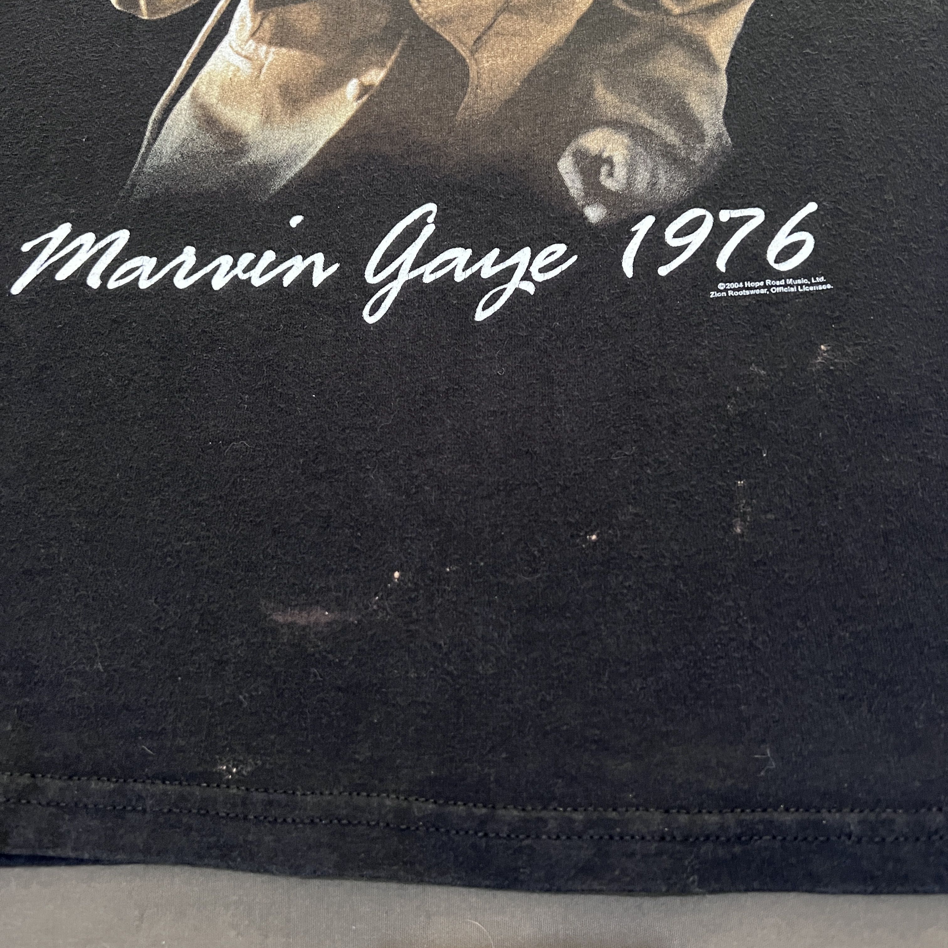 Rap Tees × Vintage × Zion Rootswear Vintage 2004 Marvin Gaye Tee R&B Soul 3XL oversized Size US XXL / EU 58 / 5 - 8 Thumbnail