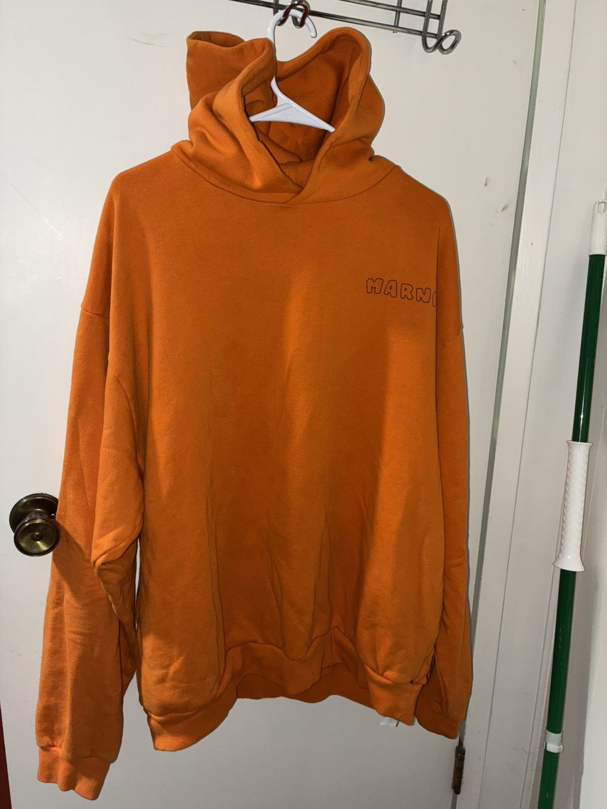 Marni Marni orange hooded sweatshirt Size US L / EU 52-54 / 3 - 3 Thumbnail