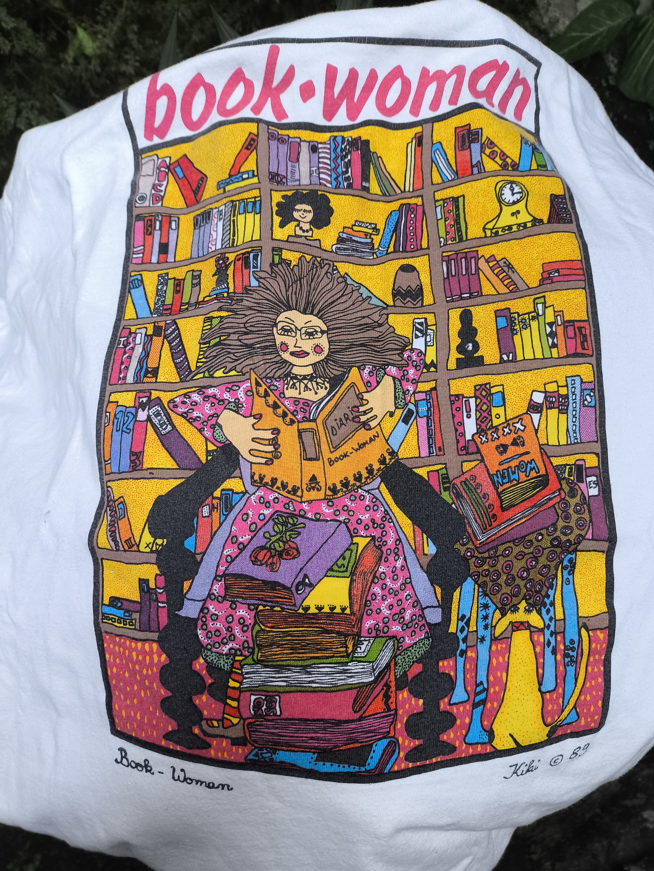 Vintage Kiki Suarez Art Vintage Book Woman 80s Size US XL / EU 56 / 4 - 3 Thumbnail
