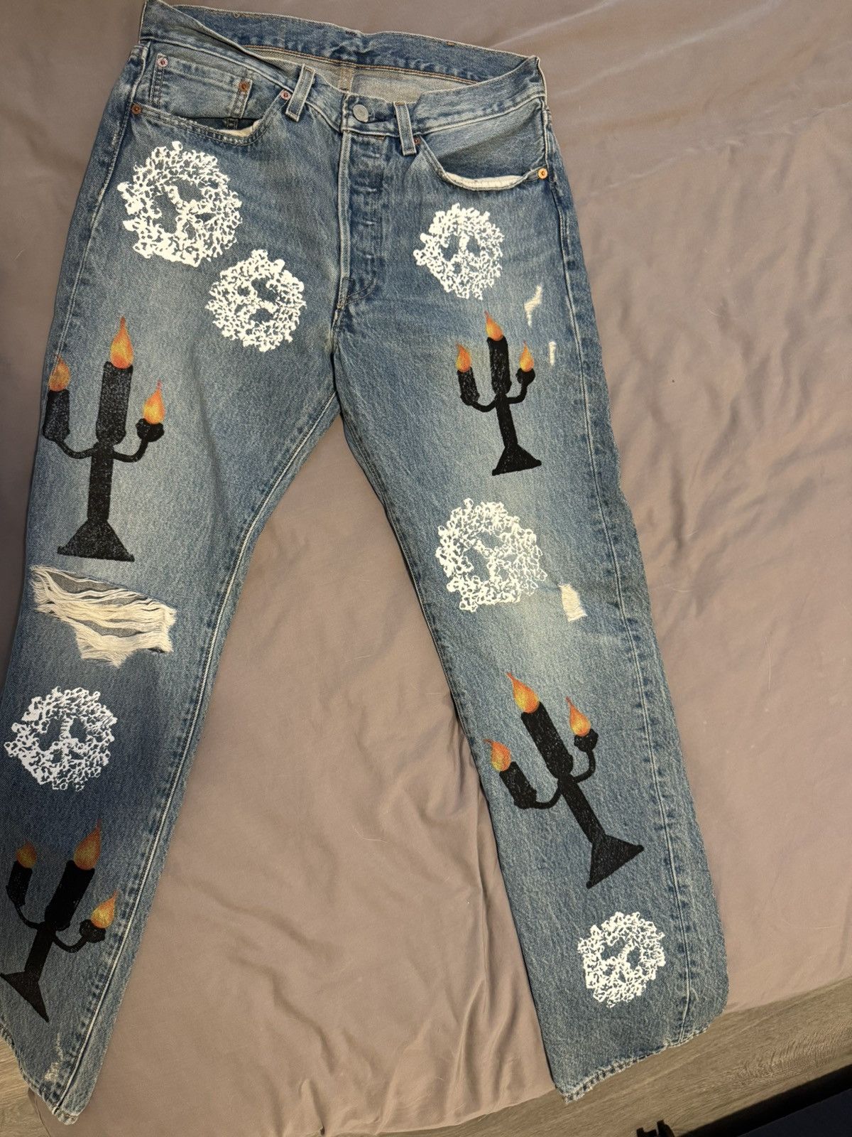 DENIM TEARS × Virgil Abloh denim tears 🔥 virgil abloh size 32 Size US 32 / EU 48 - 1 Thumbnail