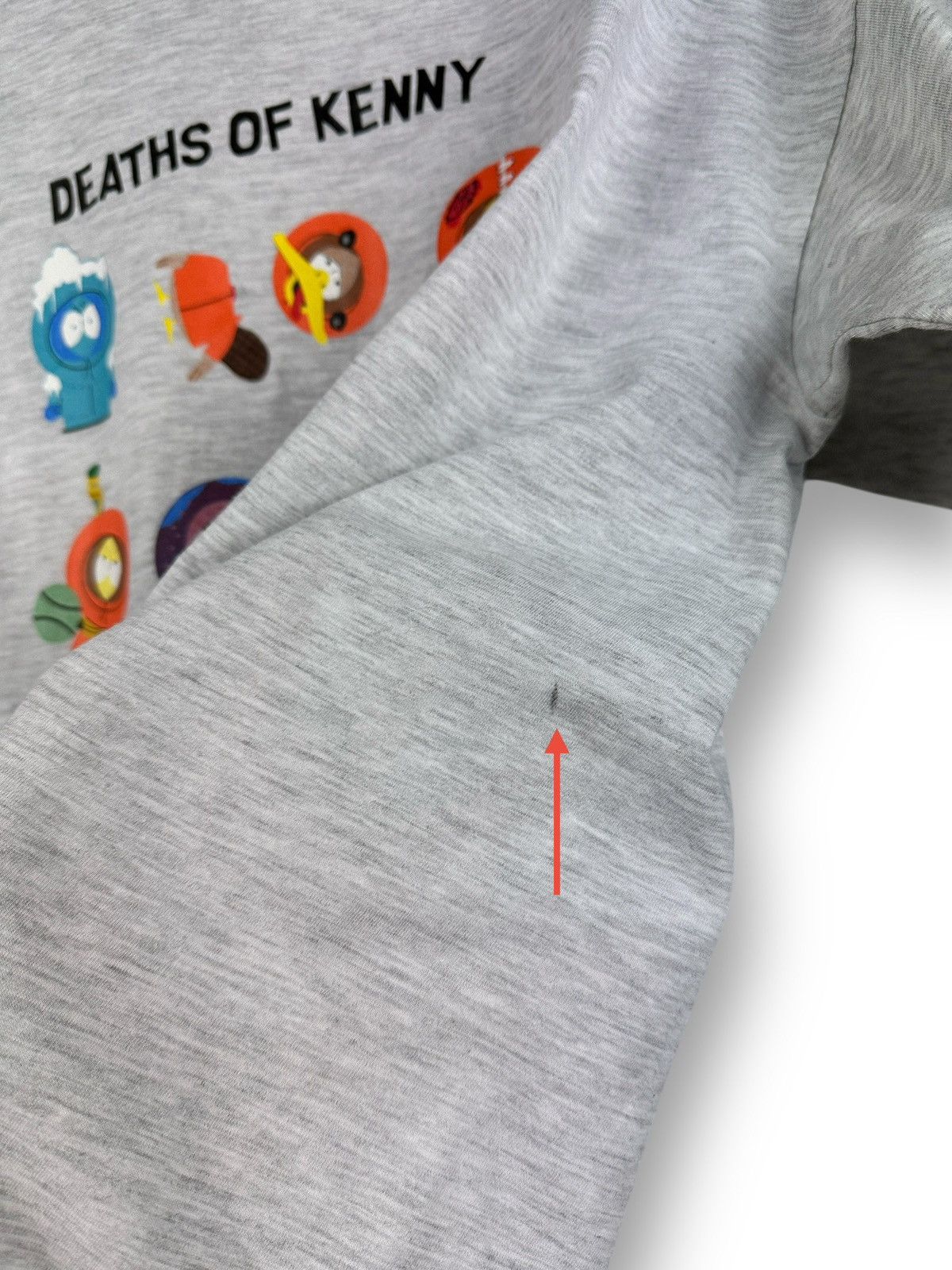 Cartoon Network Vintage 1999 South Park The Many Deaths Of Kenny T-Shirt Size US L / EU 52-54 / 3 - 5 Thumbnail
