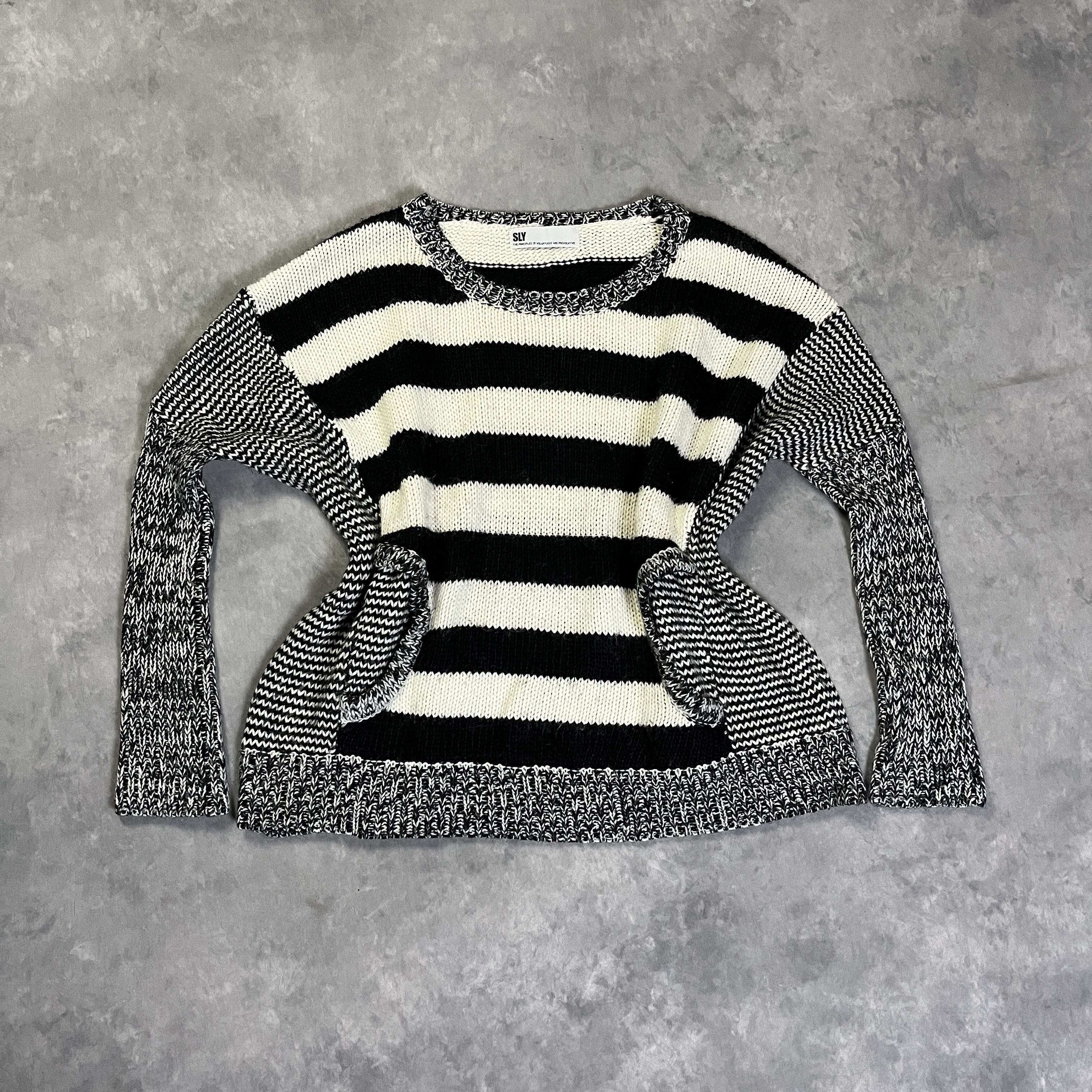 SLY 2000s Sly Hysteric Japanese Stretch Knit y2k Lgb Ifsix Size US S / EU 44-46 / 1 - 1 Thumbnail