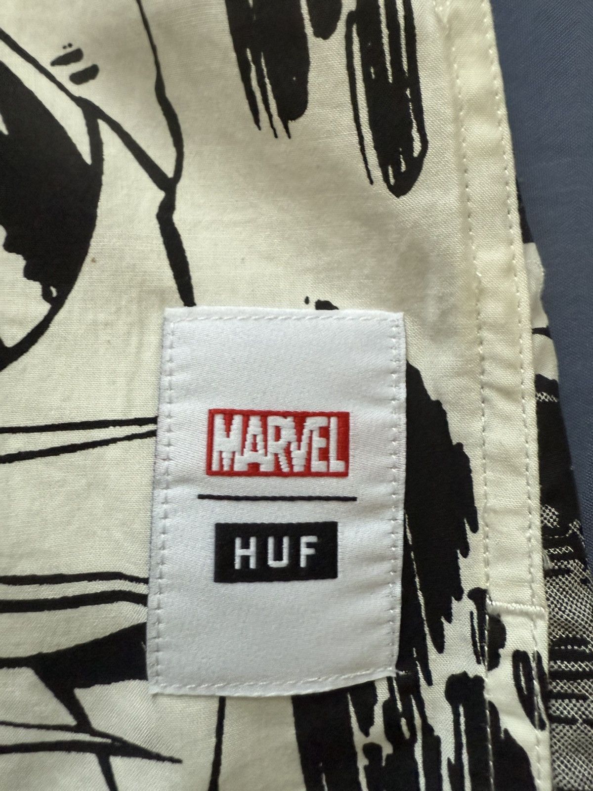 Huf HUF Marvel X-Men Resort Button-Down Shirt Size US L / EU 52-54 / 3 - 3 Thumbnail