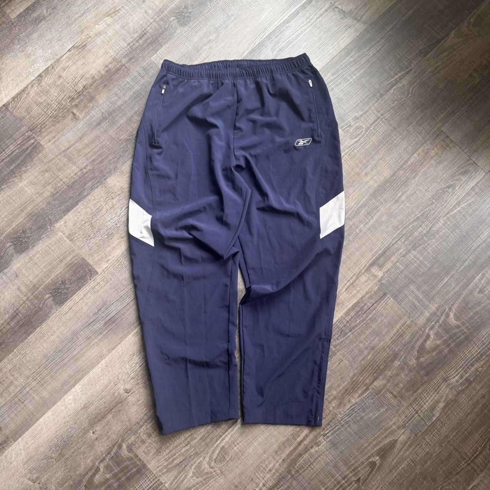 Reebok REEBOK • VNTG Loose Joggers "Navy" (L) Size US 34 / EU 50 - 2 Thumbnail