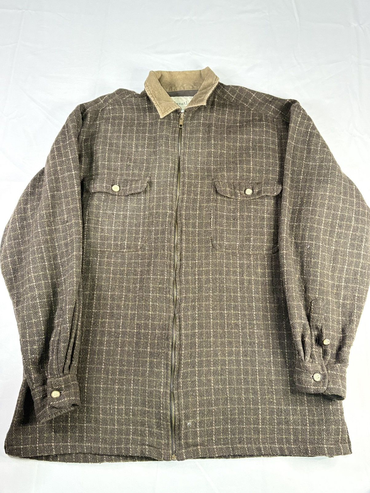 Other Vintage 90’s Wool Zip Up Jacket | $40 Size US M / EU 48-50 / 2 - 1 Thumbnail