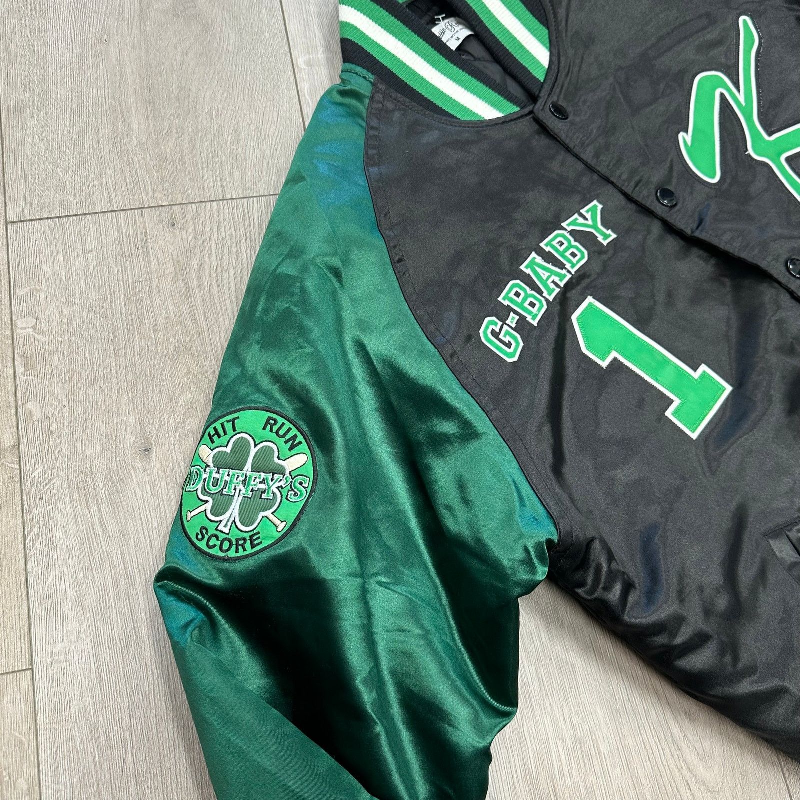 Vintage Hardball Kekambas G Baby Classic Reels satin bomber jacket Size US M / EU 48-50 / 2 - 5 Thumbnail