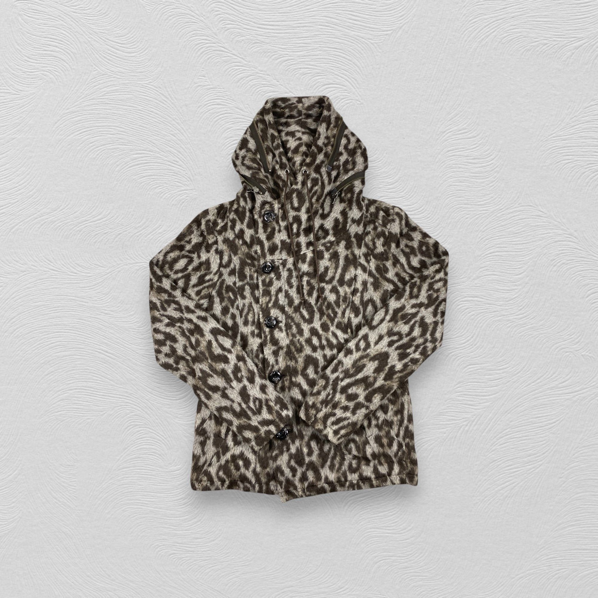 If Six Was Nine Tornado Mart Japan Leopard Fur Faux Jacket -J260 Size S / US 4 / IT 40 - 4 Thumbnail