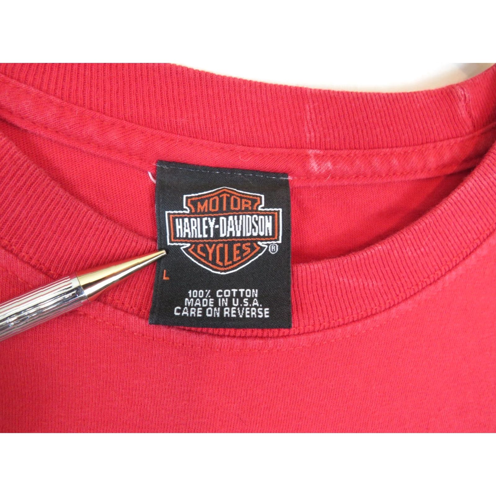 Harley Davidson Harley-Davidson T-Shirt L Men Multicolor Motorcycle Motorcycle USA Lakeville MN Twin Cities 90s? Size US L / EU 52-54 / 3 - 5 Thumbnail
