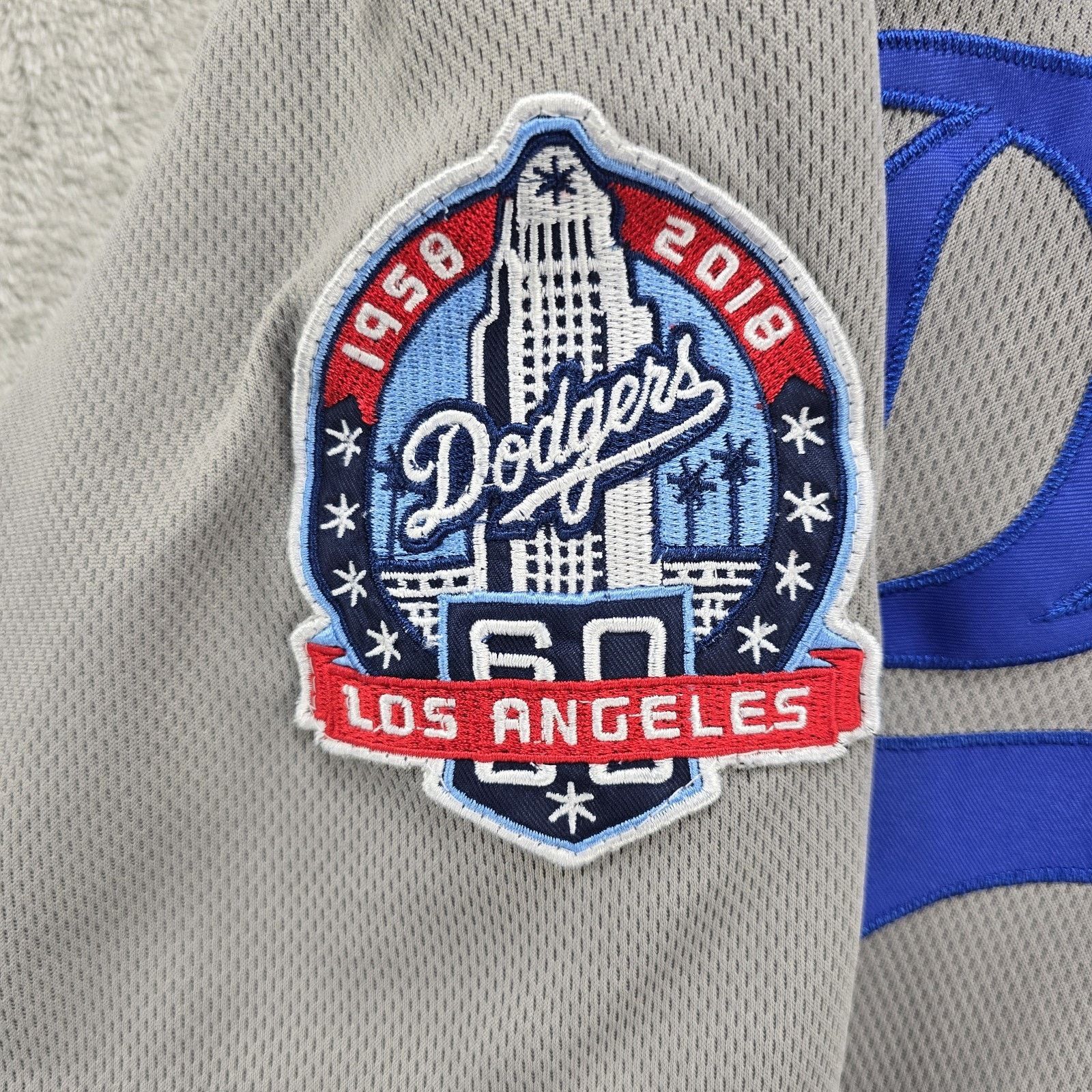 Majestic Majestic Los Angeles Dodgers Jersey Sz 52 Gray Justin Turner Size US XL / EU 56 / 4 - 5 Thumbnail