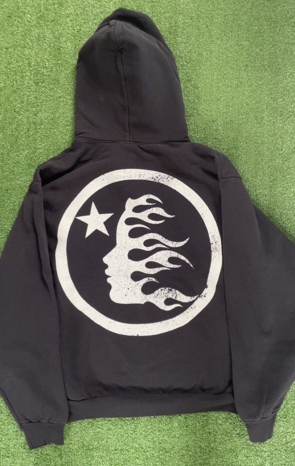 HELLSTAR Hellstar Studios Basic Logo Hoodie Faded Black Size US M / EU 48-50 / 2 - 2 Thumbnail