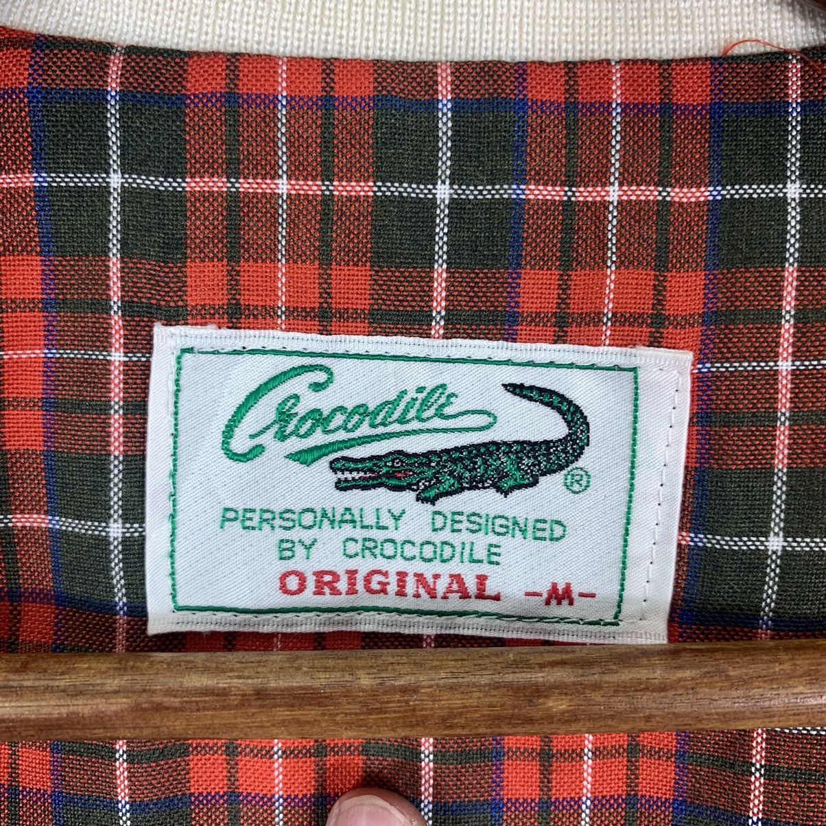Vintage Vintage Crocodile White Full Zipper Jacket Size US M / EU 48-50 / 2 - 9 Thumbnail