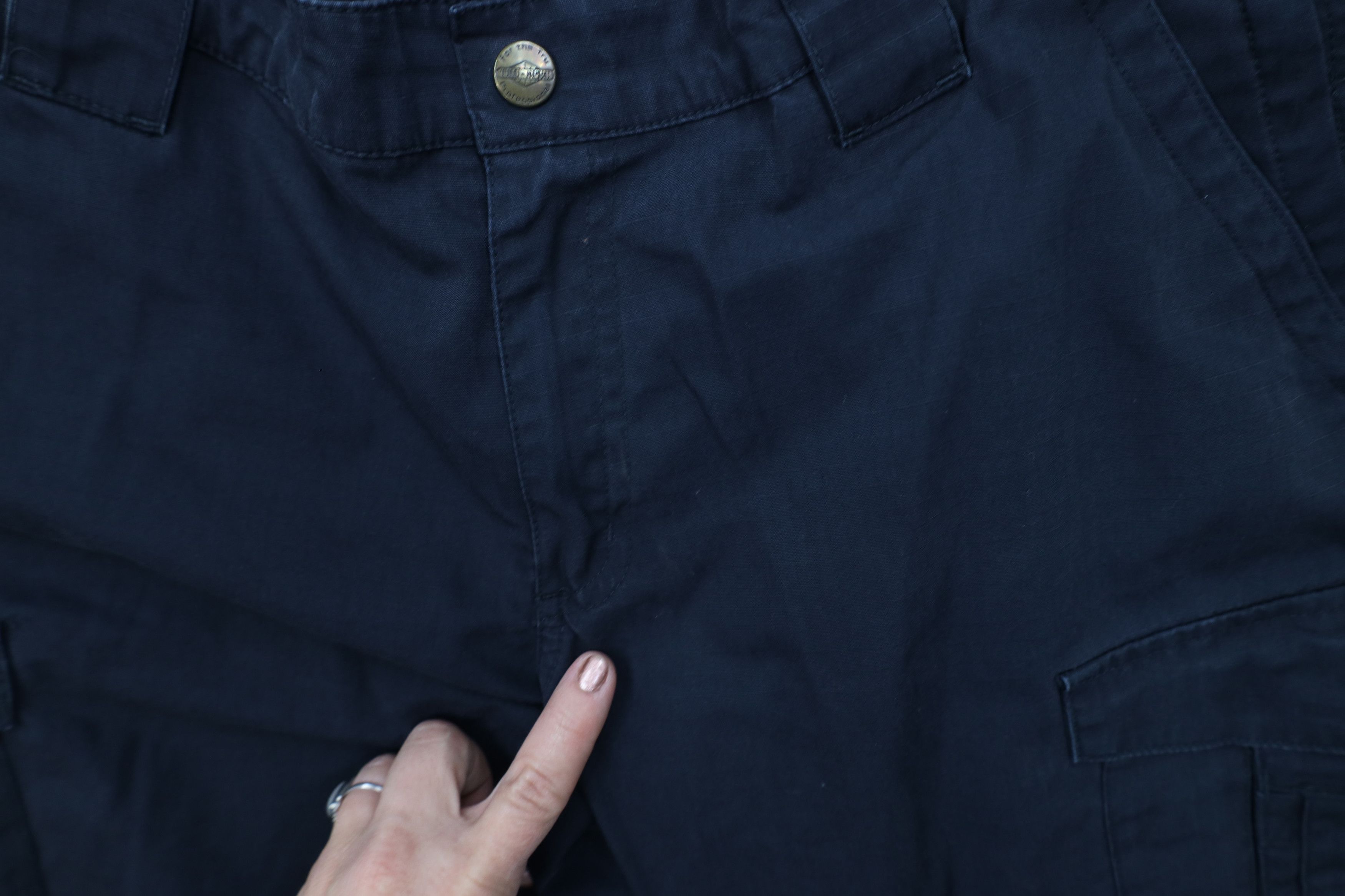 Vintage Vintage Y2K Streetwear Ripstop Wide Leg Tactical Cargo Pants Size 32" / US 10 / IT 46 - 6 Thumbnail