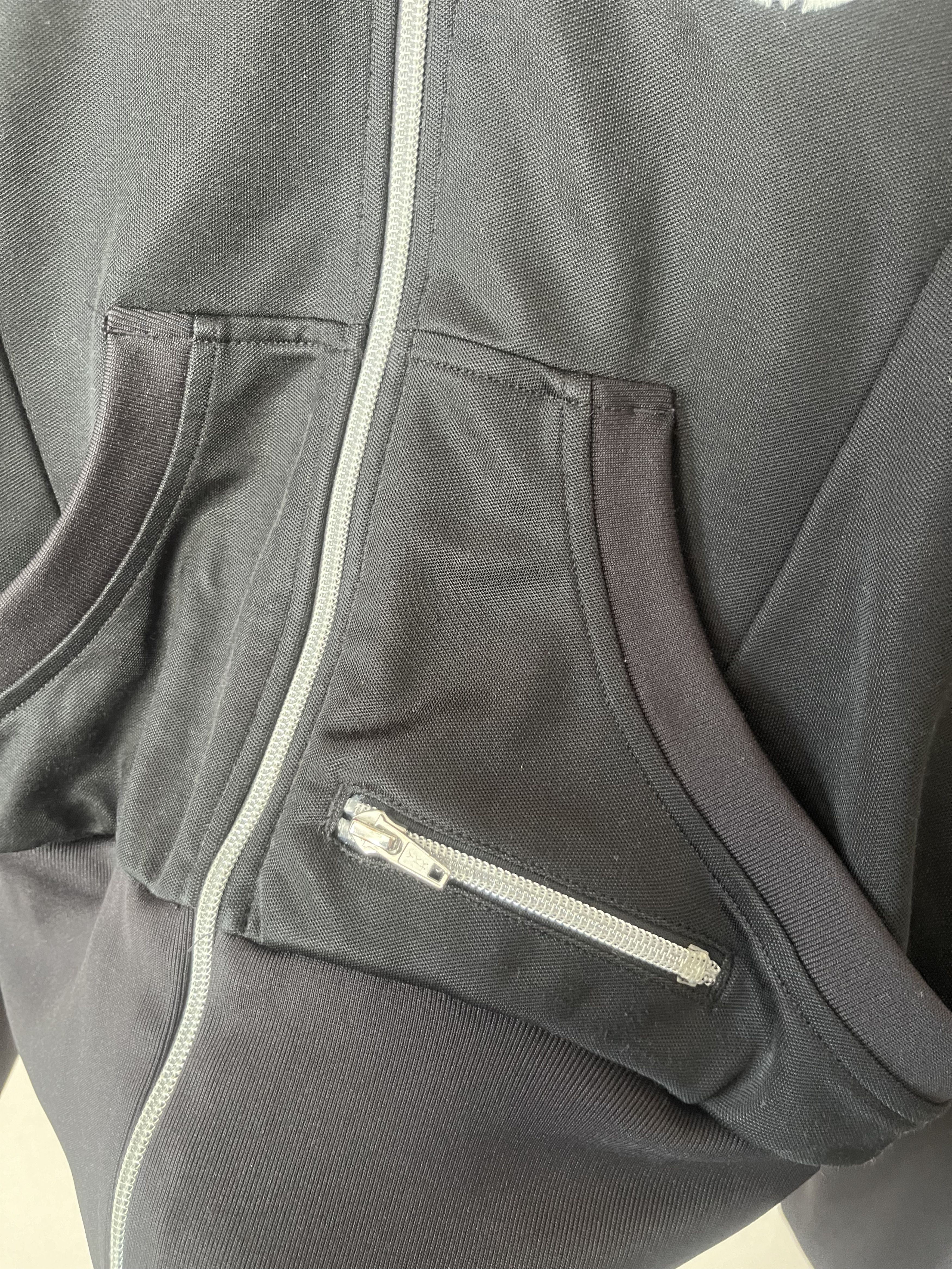 Adidas Vintage Adidas y2k track jacket Big Trefoil 3 stripes silver Size M / US 6-8 / IT 42-44 - 6 Thumbnail