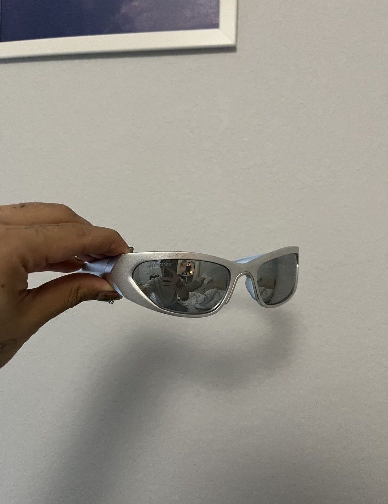Balenciaga Balenciaga oval glasses Size ONE SIZE - 2 Thumbnail