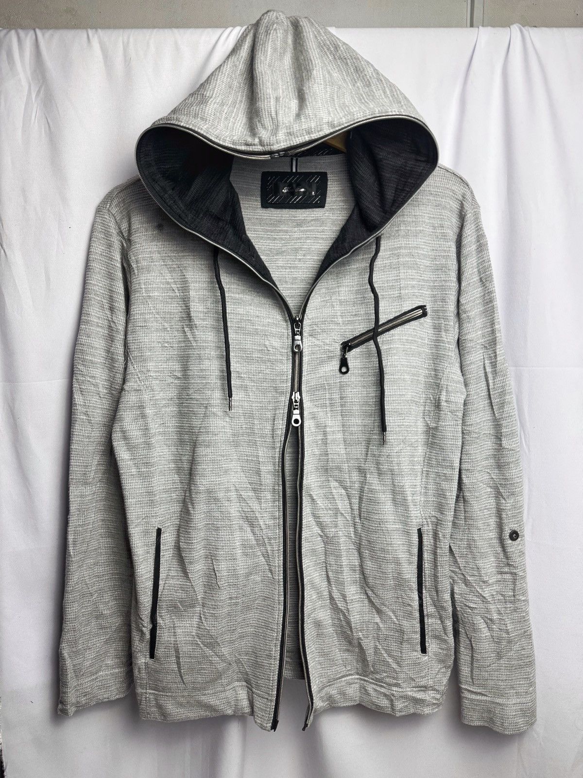 If Six Was Nine × Japanese Brand × Le Grande Bleu (L.G.B.) Japanese Full Zipper Hoodie Nota Bene Ifsix Lgb Style Size US M / EU 48-50 / 2 - 1 Thumbnail