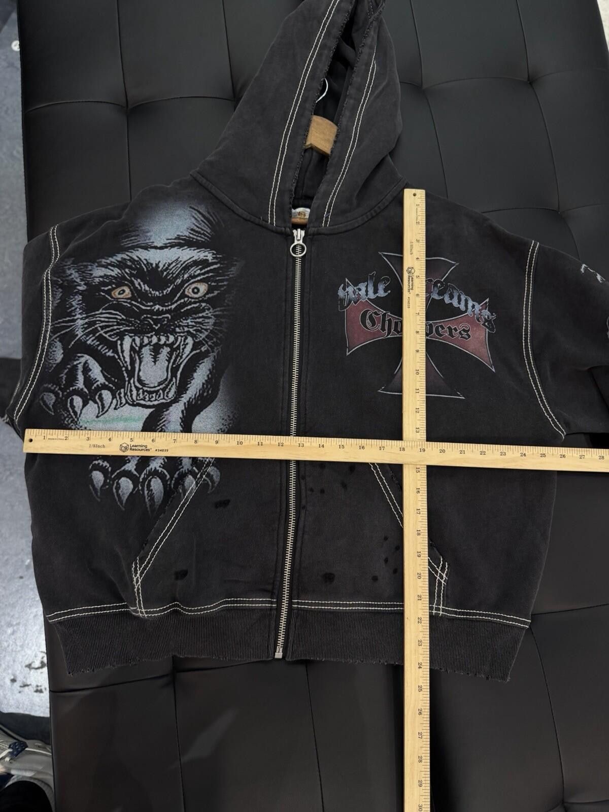 Vale XL - Vale Zip Up Black Hoodie Authentic Valley Vale Forever Size US XL / EU 56 / 4 - 12 Thumbnail