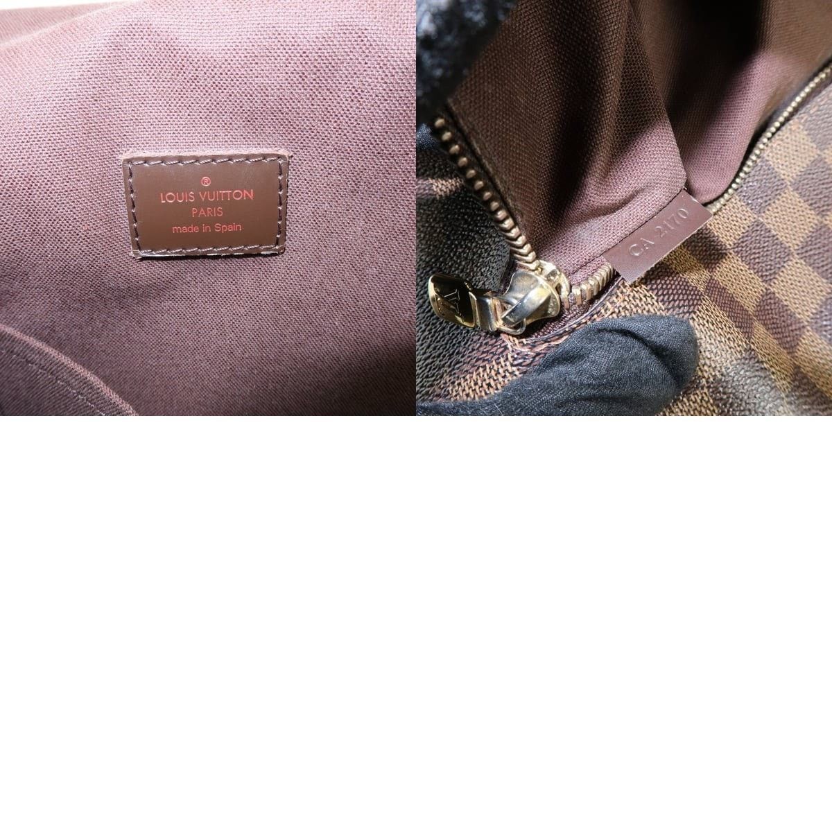 Louis Vuitton Louis Vuitton Damier Ebene Brooklyn Messenger Bag Size ONE SIZE - 8 Thumbnail