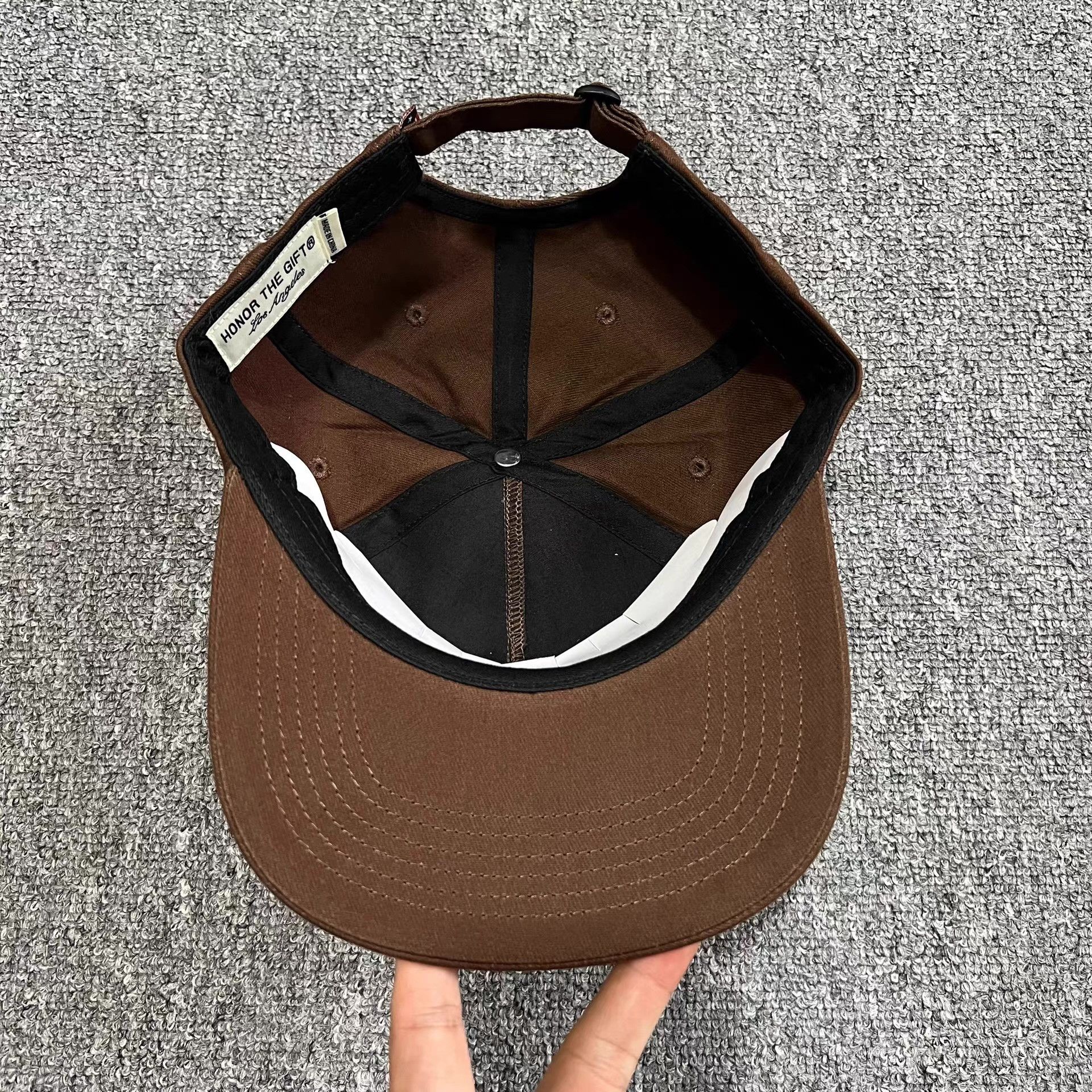 Honor the Gift Honor The Gift Embroidered Curved Brim Baseball Cap Q7 Size ONE SIZE - 3 Thumbnail