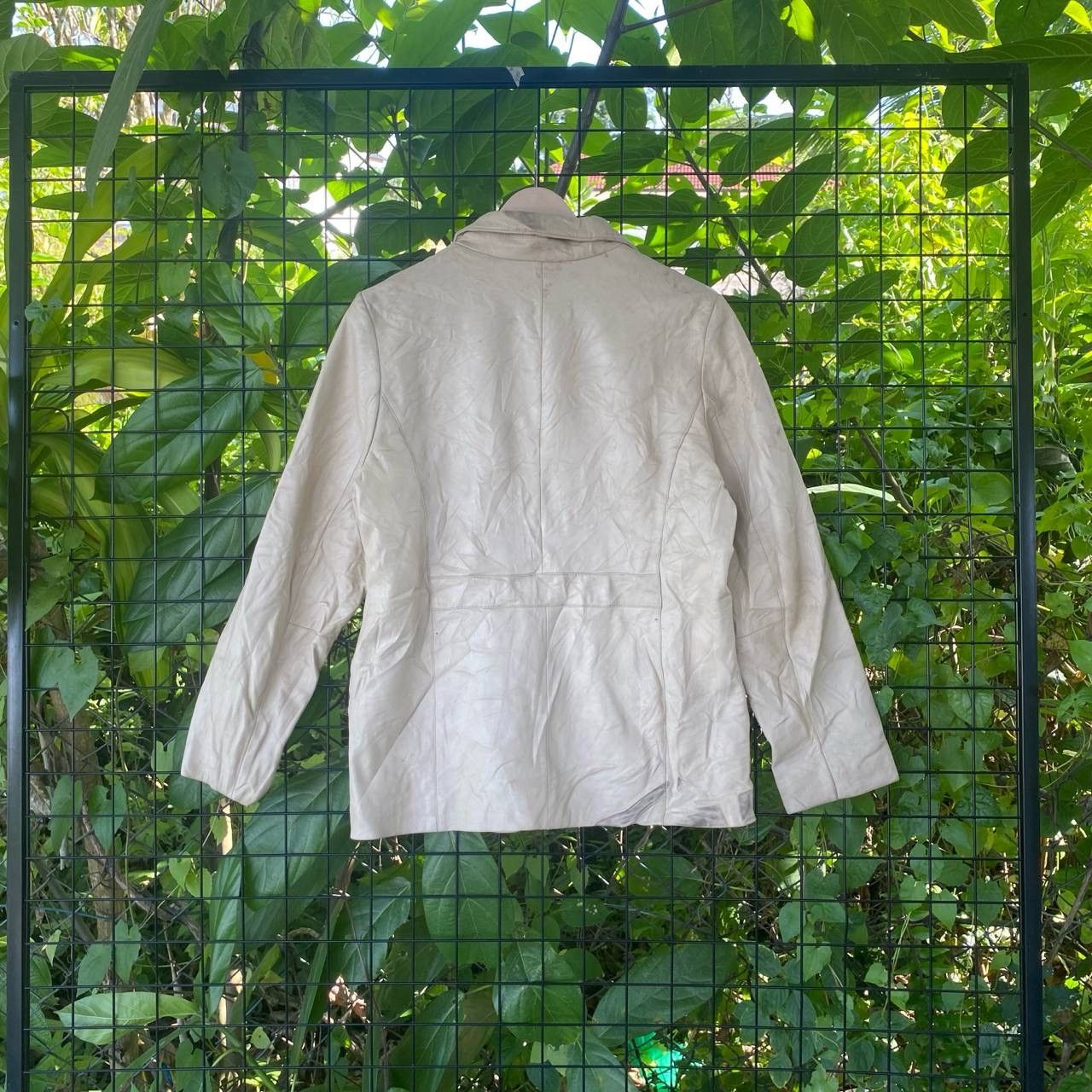 Genuine Leather × Vintage Vintage realLeather Coat Jacket Size L / US 10 / IT 46 - 9 Thumbnail