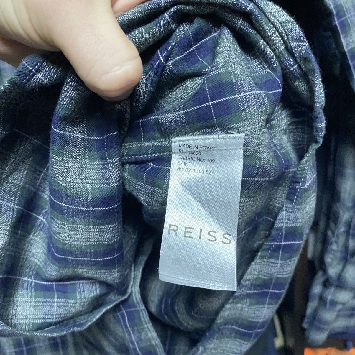 Reiss Designer Reiss Multicolored y2k luxury streetwear shirt Size US L / EU 52-54 / 3 - 5 Thumbnail