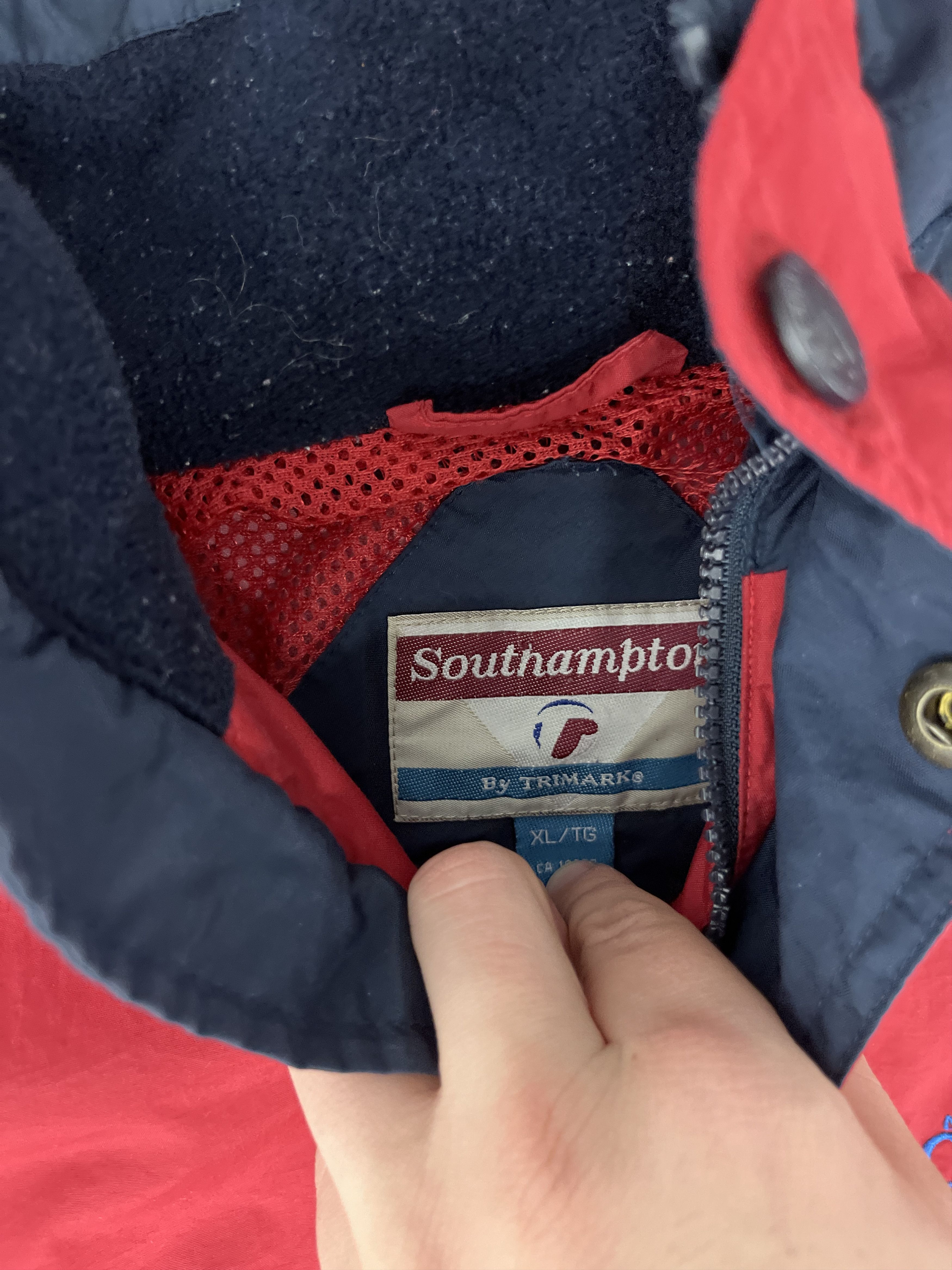 Vintage Molson Canadian Embroidered Vintage Windbreaker Jacket Size US XL / EU 56 / 4 - 6 Thumbnail