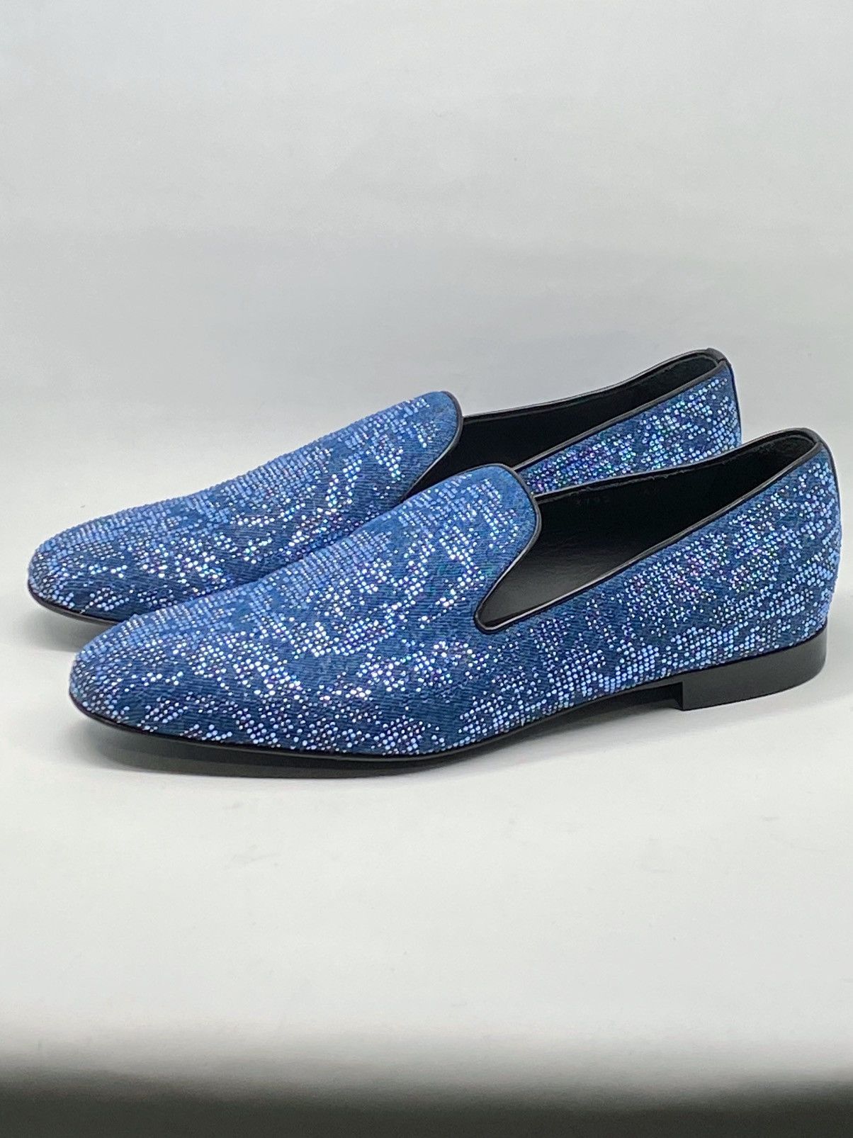 Versace Versace Crystal Embellished Loafers size 44/us size 11 Size US 11 / EU 44 - 1 Thumbnail