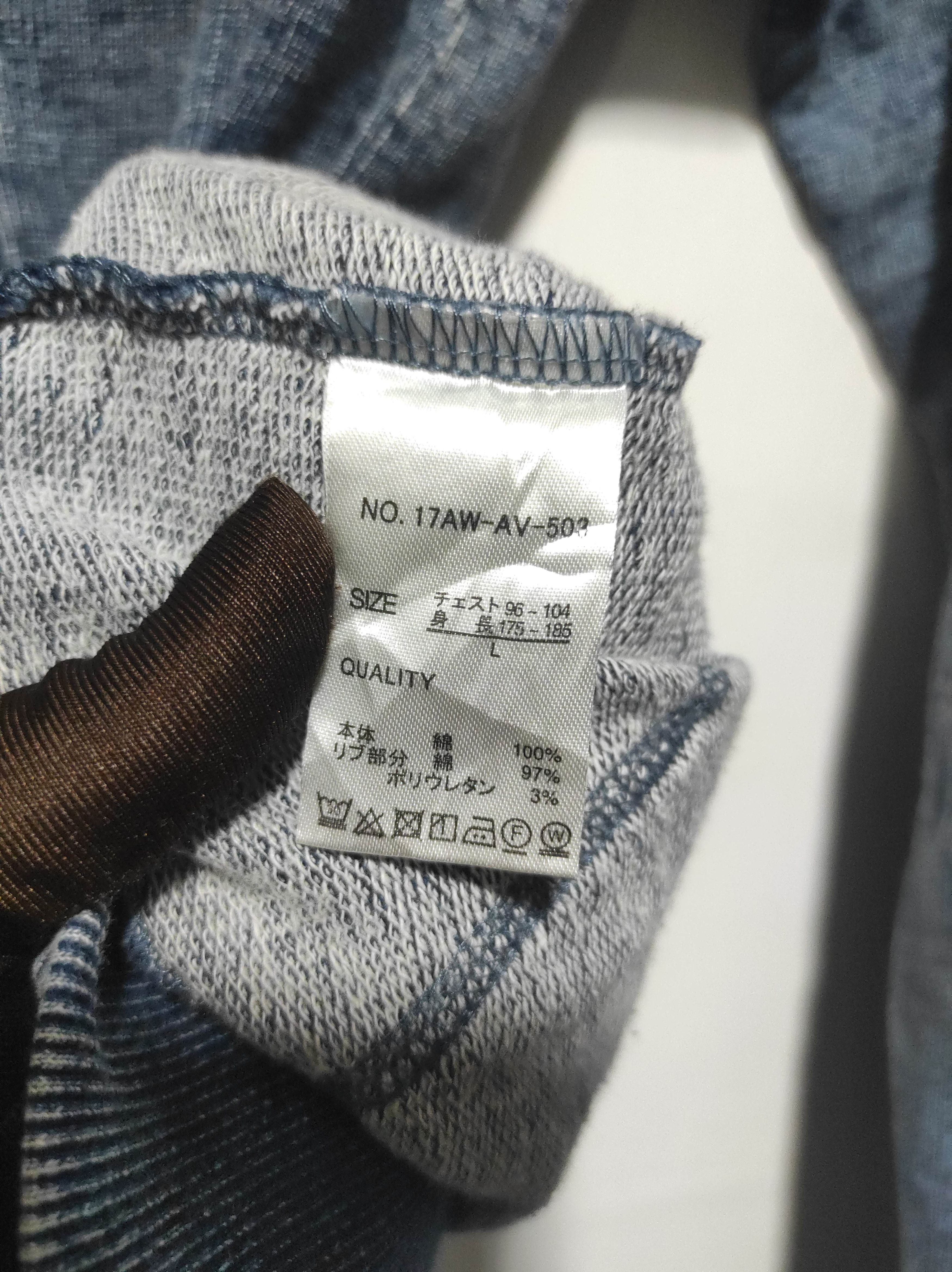Hysteric Glamour R.Standy Wash Denim Zipper Fur Hoodie IfSixWasNine LGB style Size US M / EU 48-50 / 2 - 8 Thumbnail