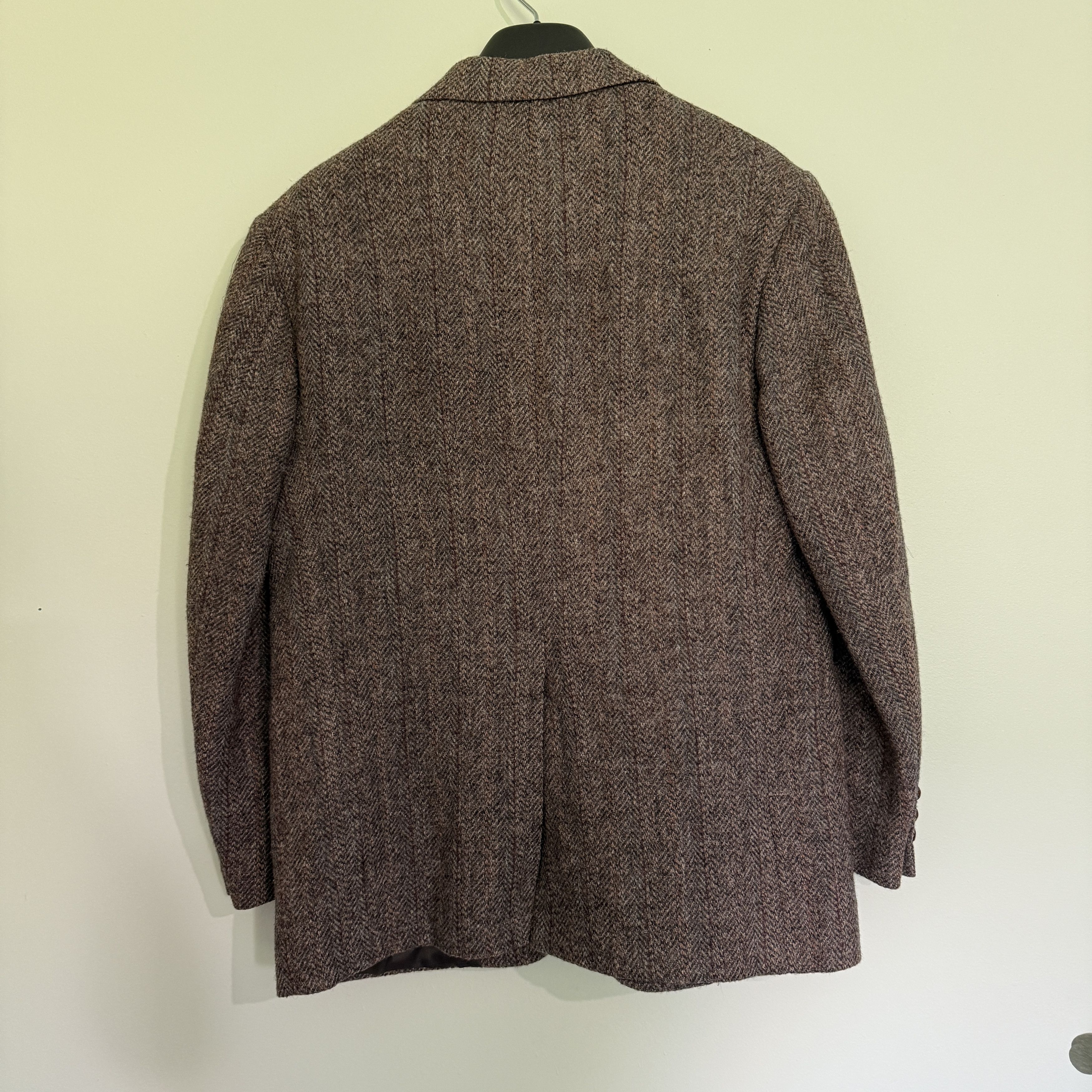 Harris Tweed Kuppenheimer Harris Tweed Sport Coat 42R Brown Size 42R - 2 Thumbnail