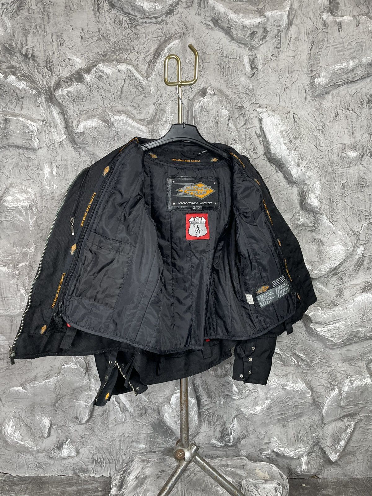 Designer Rare Y2K Punk Gothic Power Trip Bandage Moto Bomber Hysteric Size US S / EU 44-46 / 1 - 3 Thumbnail