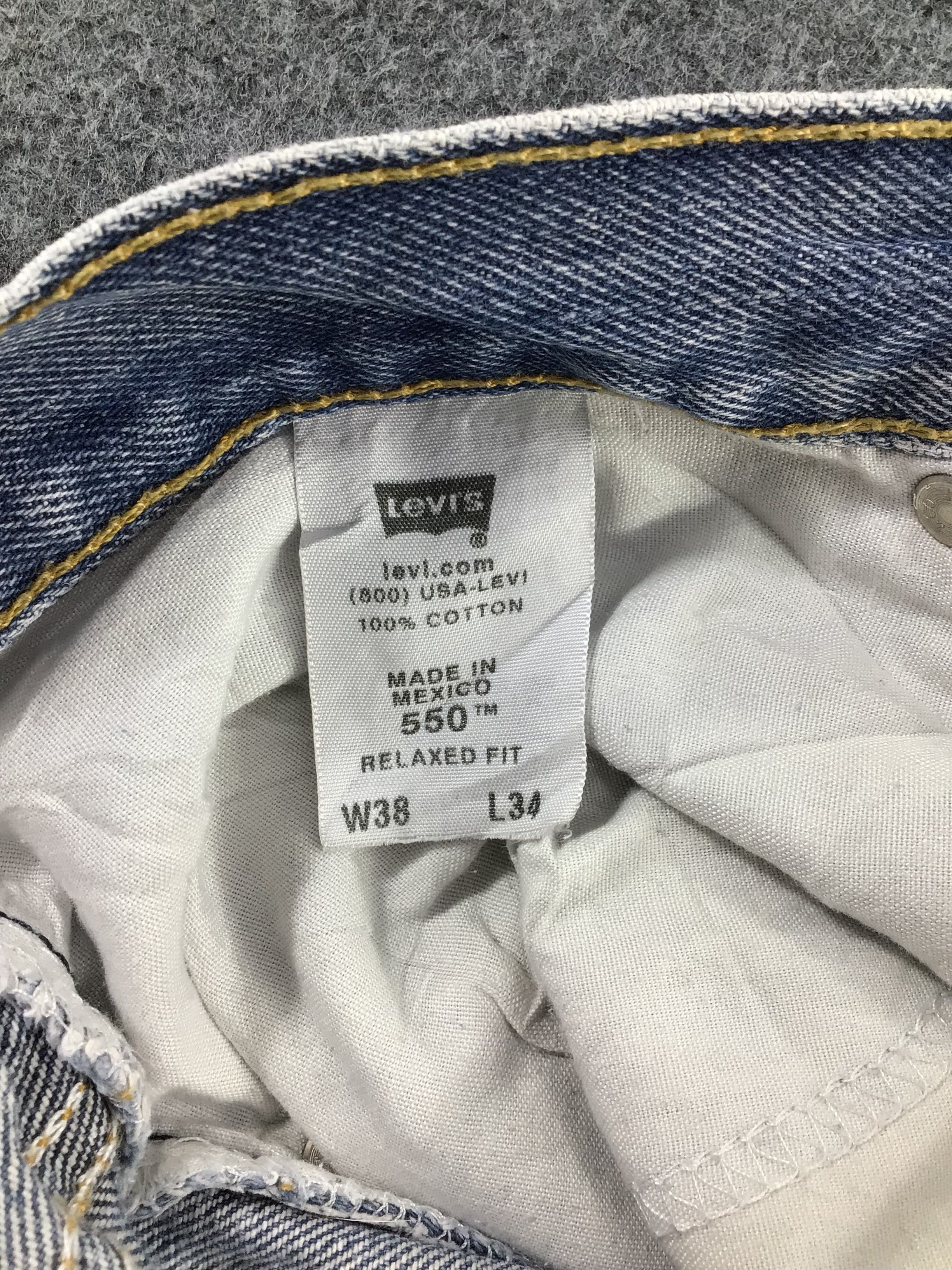 Levi's Vintage Levis 550 Jeans-J857 Size US 36 / EU 52 - 10 Thumbnail
