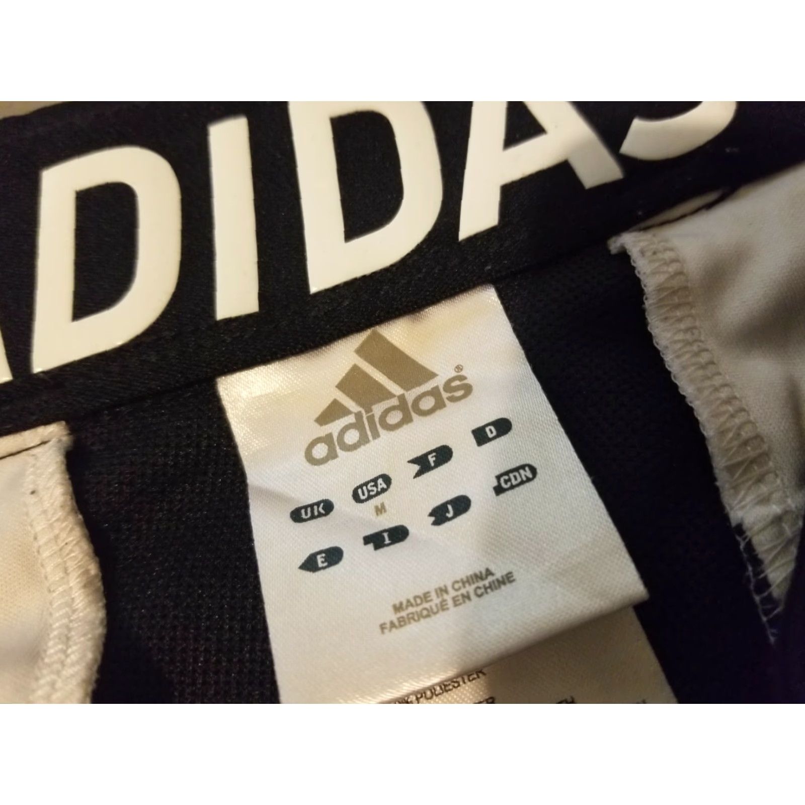 Adidas adidas Mens Pants M Athletic Black Regular Sweatpants Gym Workout Size M Size US 31 - 7 Thumbnail
